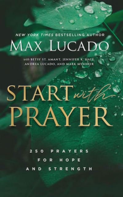 Cover for Max Lucado · Start with Prayer (CD) (2022)