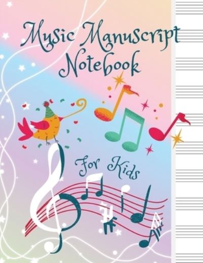 Cover for Adil Daisy · Music Manuscript Notebook For Kids (Paperback Book) (2020)