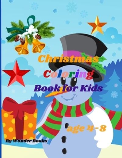 Cover for Wonder Books · Christmas Coloring Book for Kids age 4-8 (Paperback Book) (2020)