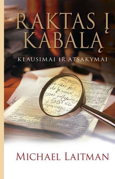 Cover for Michael Laitman · Raktas i kabala (Taschenbuch) (2022)