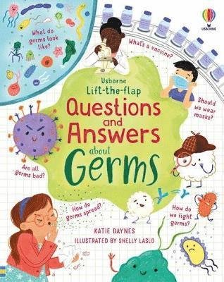 Cover for Katie Daynes · Lift-the-flap Questions and Answers about Germs - Questions and Answers (Kartonbuch) (2023)