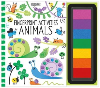 Cover for Fiona Watt · Fingerprint Activities Animals (Bok) (2023)