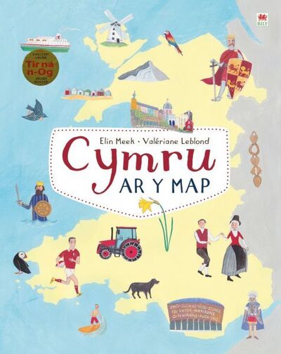 Cover for Elin Meek · Cymru ar y Map (Inbunden Bok) (2018)