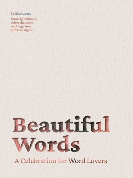 Cover for Cider Mill Press · Beautiful Words: A Celebration for Word Lovers (Gebundenes Buch) (2024)