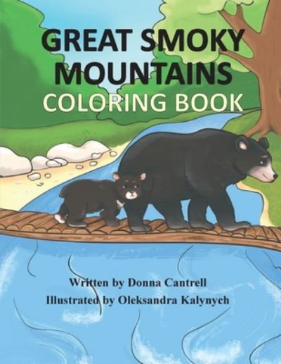 Cover for Donna Cantrell · Great Smoky Mountains Coloring Book (Paperback Book) (2020)