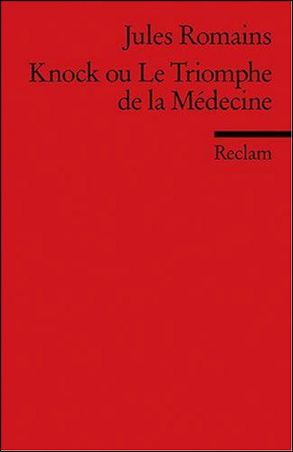 Reclam UB 09154 Romains.Knock ou.Triomp - Jules Romains - Books -  - 9783150091548 - 