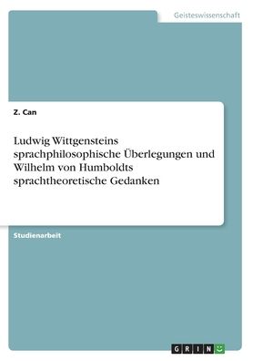 Cover for Can · Ludwig Wittgensteins sprachphilosop (Buch)