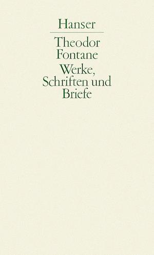 Cover for T. Fontane · Werke,Schr.Abt.1/5 (Book)