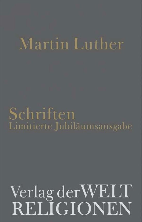 Cover for Luther · Schriften.1-4 (Lim.Jubil.) (Bog)
