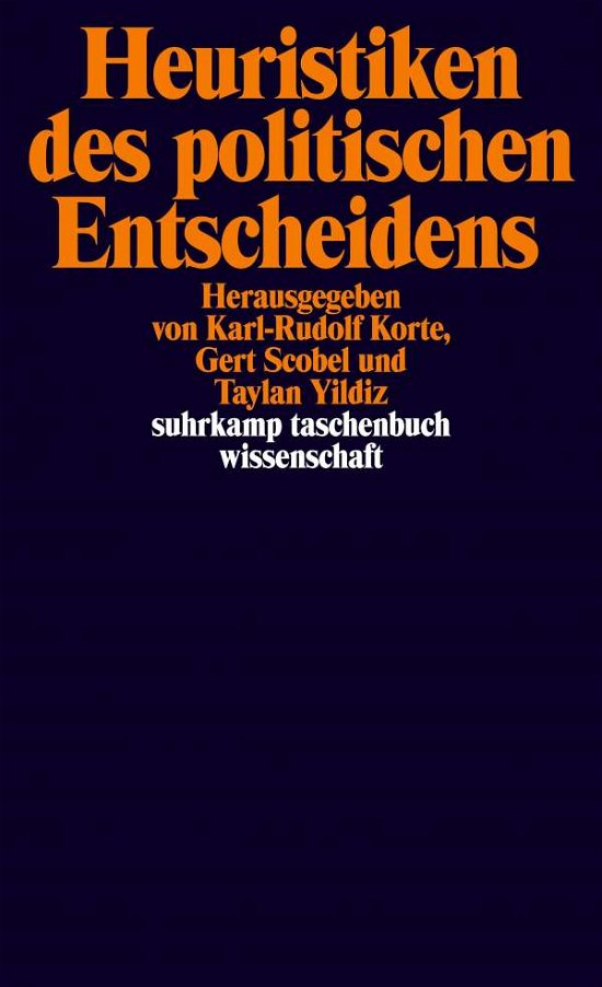 Cover for Karl-Rudolf Korte · Heuristiken des politischen Entscheidens (Pocketbok) (2022)