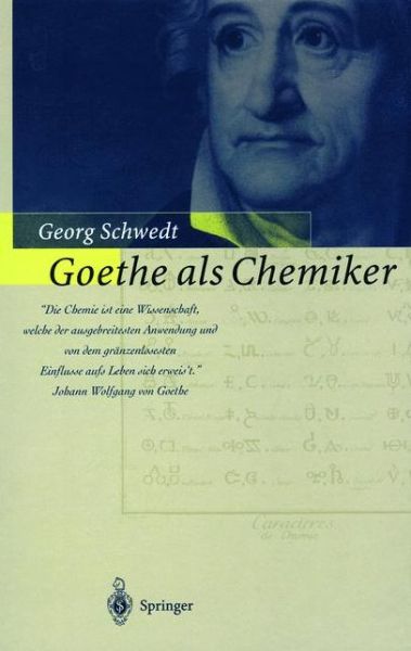 Cover for Georg Schwedt · Goethe als Chemiker (Paperback Bog) [1998 edition] (1998)