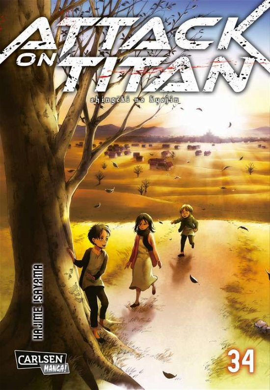 Attack on Titan 34 - Hajime Isayama - Böcker - Carlsen Verlag GmbH - 9783551799548 - 1 mars 2022
