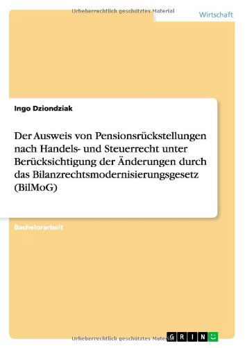 Cover for Dziondziak · Der Ausweis von Pensionsrück (Book) [German edition] (2010)