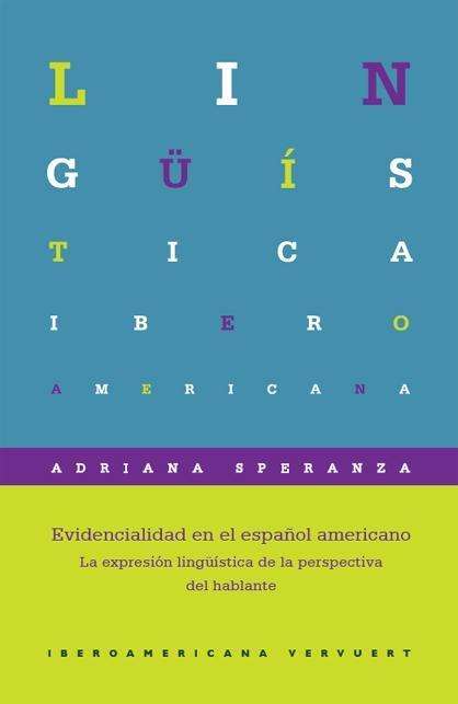 Cover for Speranza · Evidencialidad en el español a (Book)