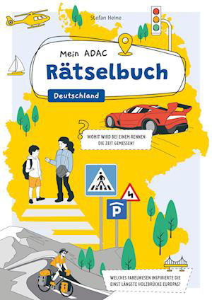 Cover for Stefan Heine · Mein ADAC Rätselbuch - Deutschland (Bok) (2024)