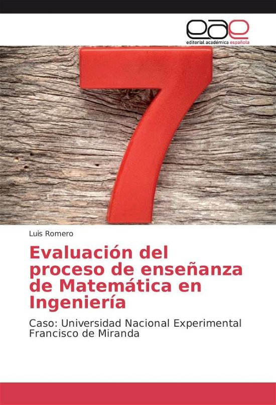 Cover for Romero · Evaluación del proceso de enseña (Book)