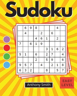 Cover for Anthony Smith · Easy Sudoku Puzzle For Adults (Paperback Book) (2020)