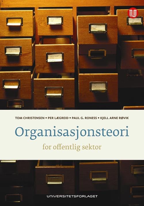 Cover for Tom Christensen · Organisasjonsteori for offentlig sektor  : instrument, kultur og myte (Buch) (2001)