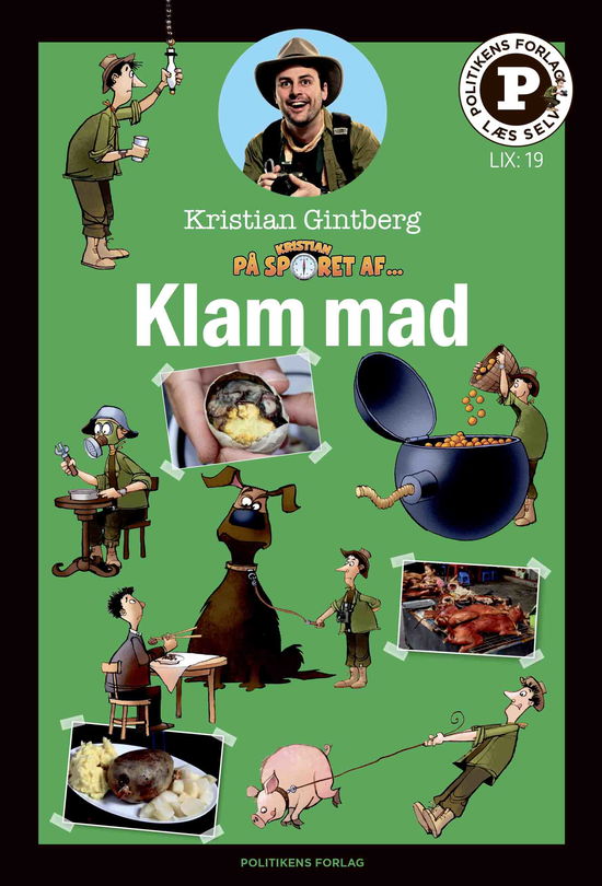 Cover for Kristian Gintberg · Læs selv-serie: Kristian på sporet af klam mad - Læs selv-serie (Hardcover Book) [1. Painos] (2023)