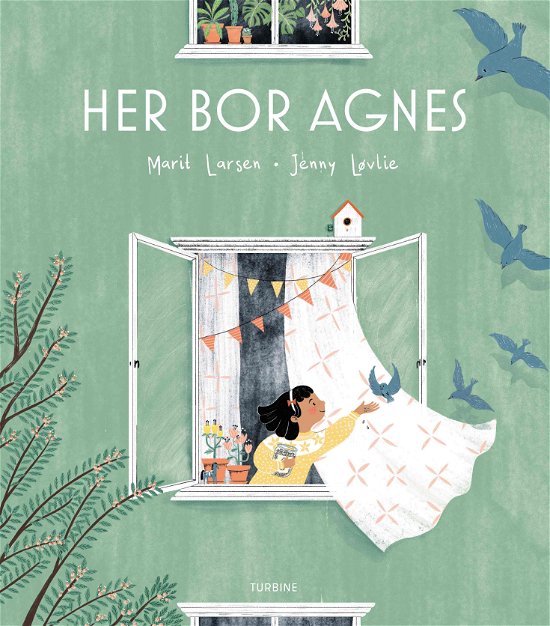 Cover for Marit Larsen · Her bor Agnes (Inbunden Bok) [1:a utgåva] (2020)