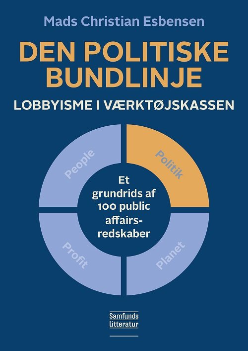 Cover for Mads Christian Esbensen · Den politiske bundlinje (Taschenbuch) [1. Ausgabe] (2022)