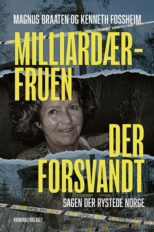 Cover for Kenneth Fossheim Magnus Braaten · Milliardærfruen der forsvandt (Bound Book) [1st edition] (2025)