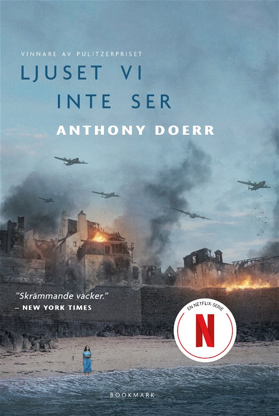 Cover for Anthony Doerr · Ljuset vi inte ser (Bog) (2023)