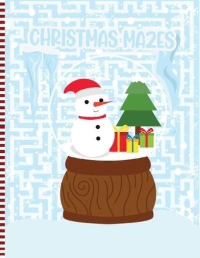 Cover for Mzsmas Press · Christmas Mazes (Pocketbok) (2020)