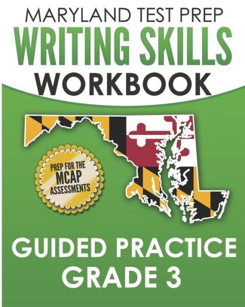 Cover for M Hawas · MARYLAND TEST PREP Writing Skills Workbook Guided Practice Grade 3 (Paperback Book) (2020)