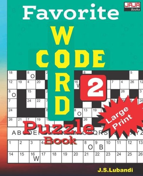 Cover for Jaja Books · Favorite CODEWORD Puzzle Book 2 (Taschenbuch) (2020)