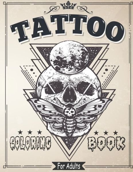 Cover for Mob Designe · Tattoo Coloring Book for Adults (Taschenbuch) (2020)