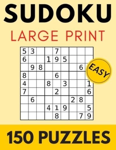 Cover for James Robertson · Sudoku Large Print. (Taschenbuch) (2020)