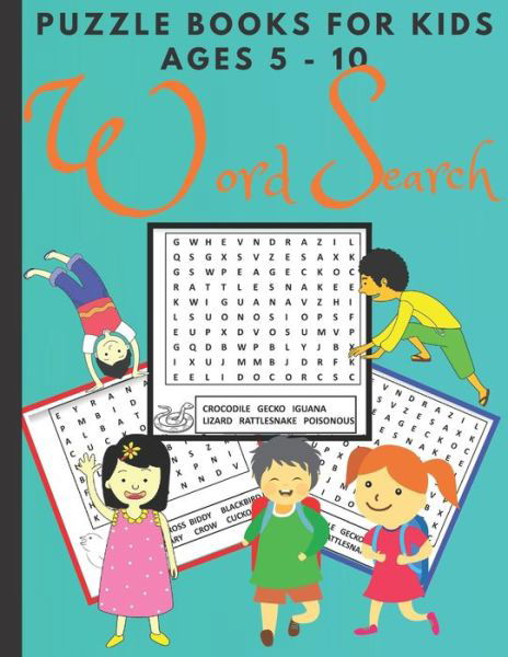 Cover for My Clever Kids · Word search puzzle books for kids ages 5-10 (Pocketbok) (2020)