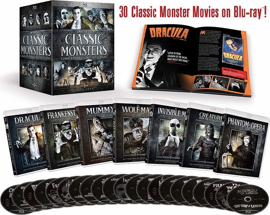 Cover for Universal Classic Monsters: Complete 30-film Coll (Blu-ray) (2018)