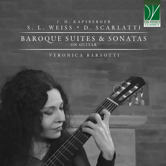 Cover for Veronica Barsotti · J. H. Kapsberger, S. L. Weiss, D. Scarlatti (CD) (2025)