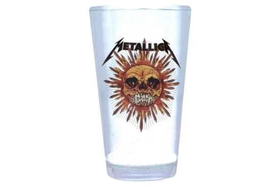 Metallica - Sun - Glass - Metallica - Merchandise - METALLICA - 0801269147549 - June 6, 2022