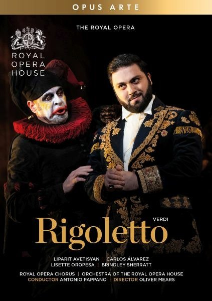 Cover for Pappano, Antonio / Orchestra Of The Royal Opera House · Verdi: Rigoletto (DVD) (2022)