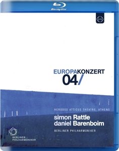 Cover for Daniel Barenboim Berliner Philharmoniker · Europakonzert 2004 (Blu-ray) (2015)