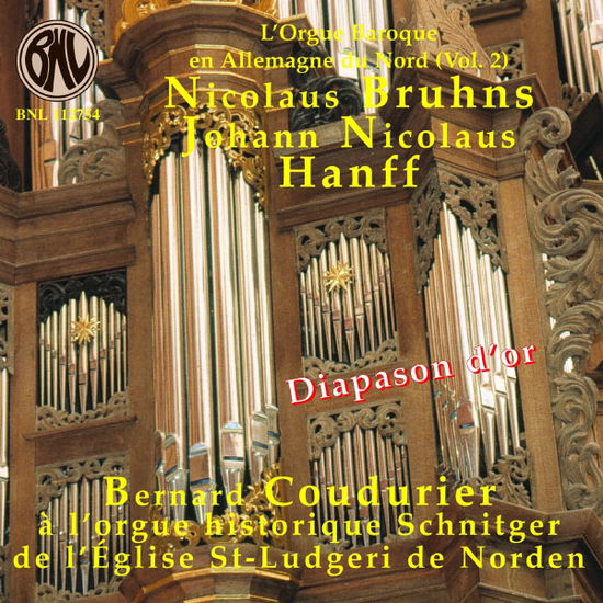 Cover for Bernard Coudurier · Orgue baroque en allemagne du nord (CD) (2014)