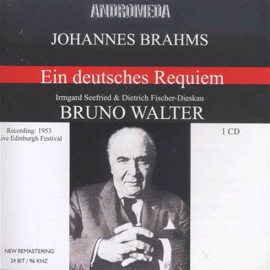 Cover for Brahms · Ein Deutsches Requiem: Seefrie (CD) (2012)