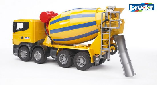 Bruder SCANIA R-Series Concrete Mixing Truck - Bruder - Gadżety - Bruder Spielwaren - 4001702035549 - 2 listopada 2013