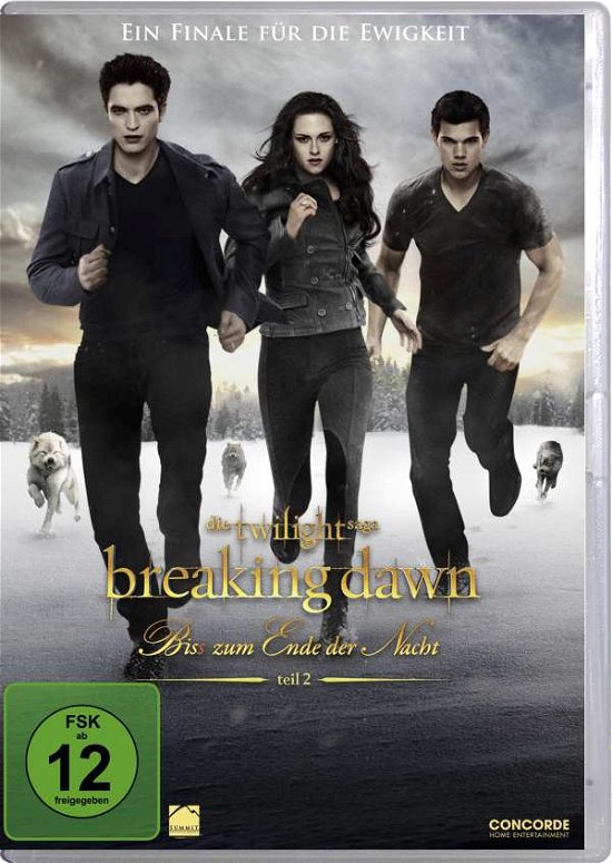 Cover for Kristen Stewart / Robert Pattinson · Breaking Dawn-bis (S) Zum Ende Der Nacht (T (DVD) [Single edition] (2016)