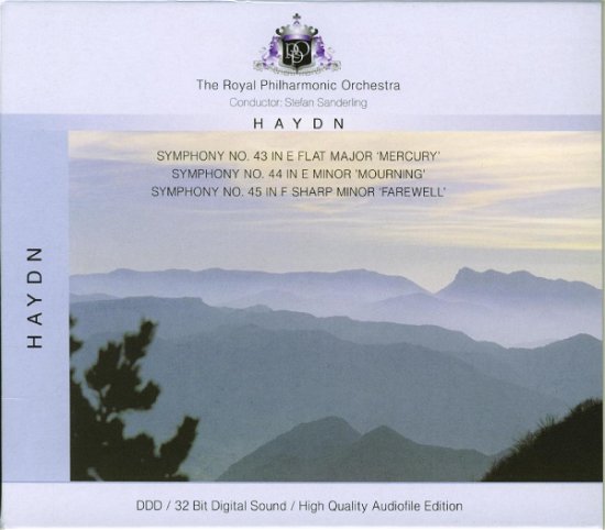 Cover for Haydn · Symphony No.43, 44 &amp; 45-royal Philharmonic.. (CD)