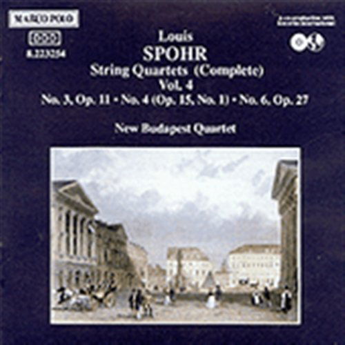 Cover for Neues Budapester Streichquart. · Sämtliche Streichquartette Vol.4 *s* (CD) (1991)