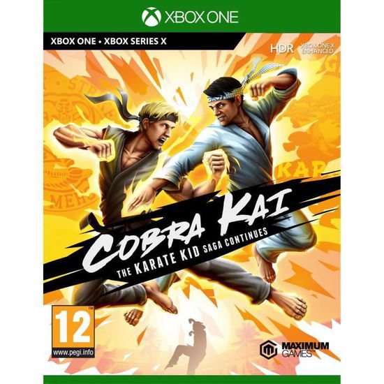 Cover for Maximum Games · Cobra Kai: The Karate Saga Continues (XONE)