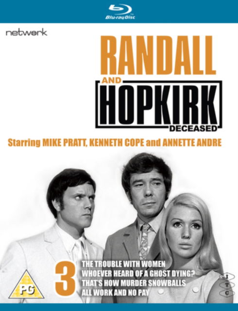 Cover for Randall &amp; Hopkirk (Deceased): Volume 3 · Randall And Hopkirk (Deceased): Volume 3 (Blu-Ray) (2021)