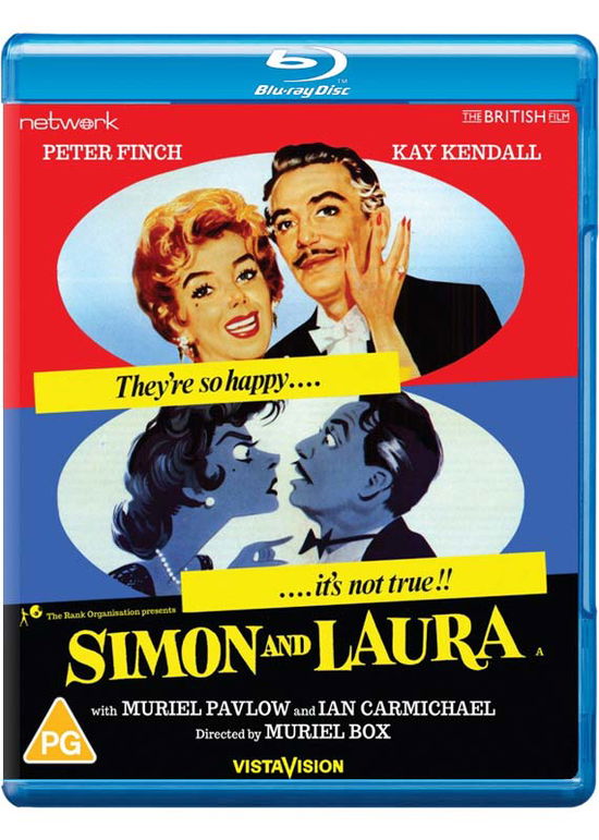 Cover for Simon and Laura (Blu-Ray) (2021)