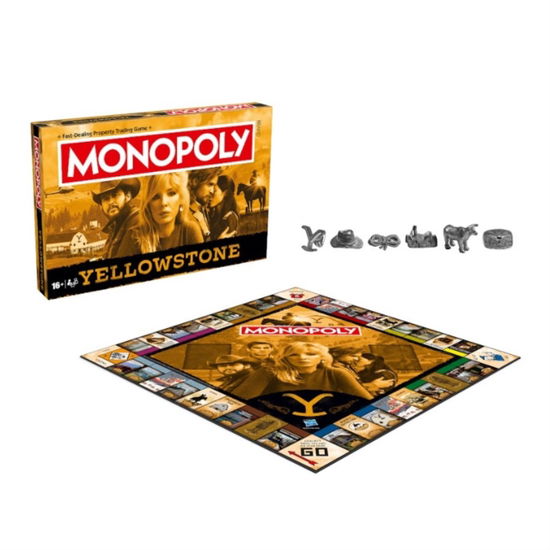 Yellowstone Monopoly - Yellowstone - Jogo de tabuleiro - YELLOWSTONE - 5036905053549 - 9 de agosto de 2024