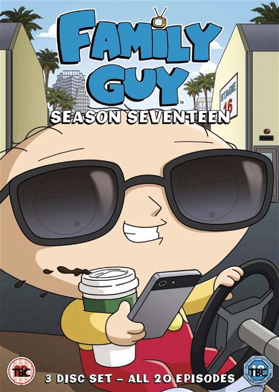 Cover for Family Guy Season 17 (DVD) (2017)