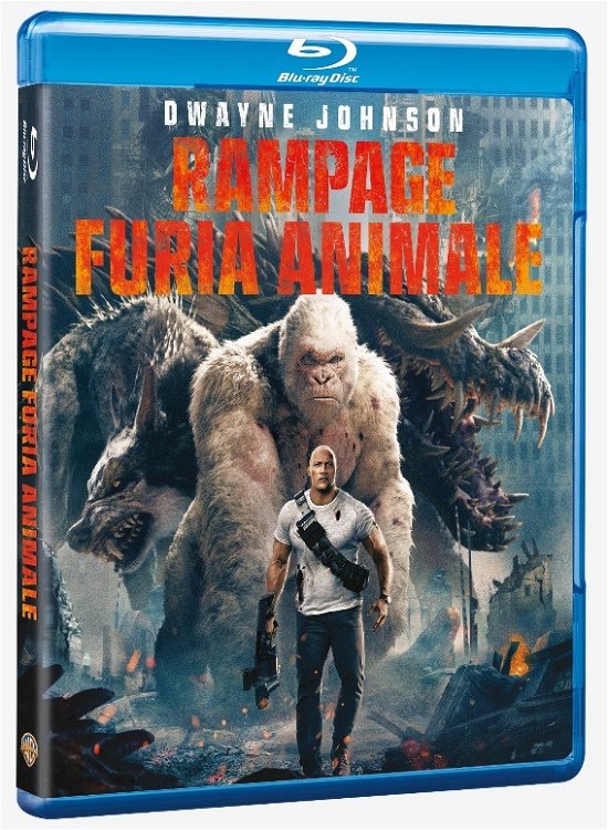Rampage - Furia Animale - Malin Akerman,naomie Harris,dwayne Johnson - Filmes - NEW LINE - 5051891162549 - 22 de agosto de 2018